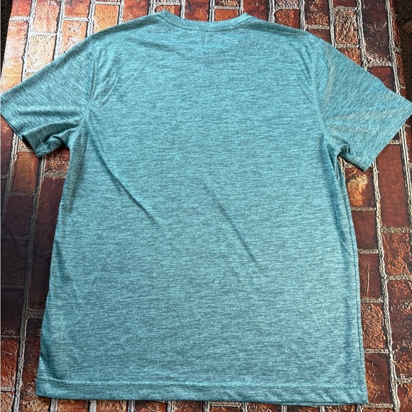 Old Navy Men's Blue Heather Short Sleeve Tee - Picture 5 of 5